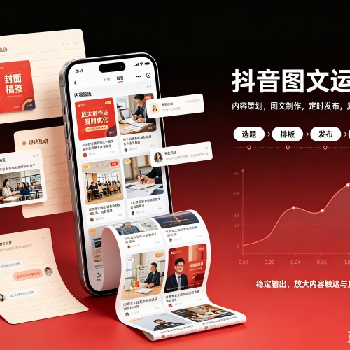 广水抖音图文代运营服务